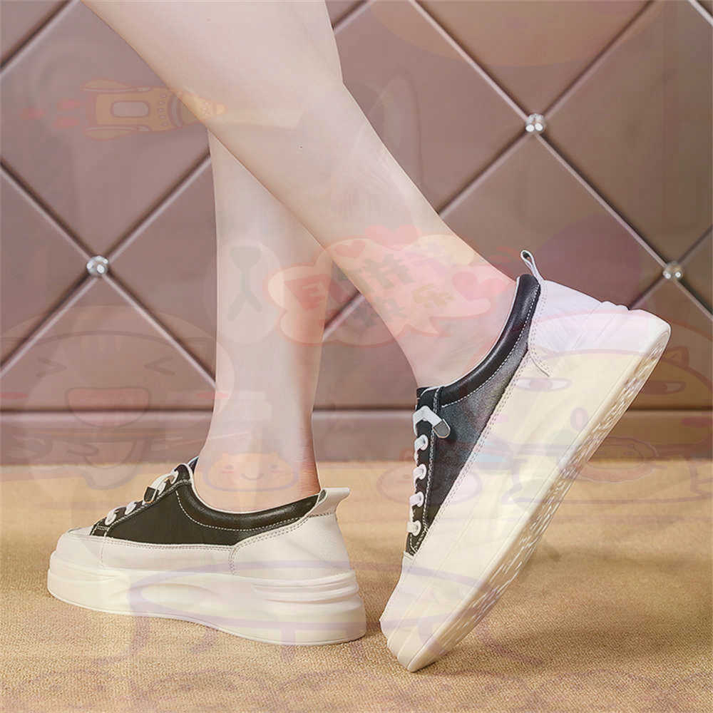 Home Office Tech Uk - LACE-up Chunky Loafers ผู้หญิงสเก็ตบอร์ดกีฬารองเท้าตะกร้ารองเท้าผ้าใบจริงแบบพกพาข่าวตะกร้า Teni ที่มีคุณภาพสูง