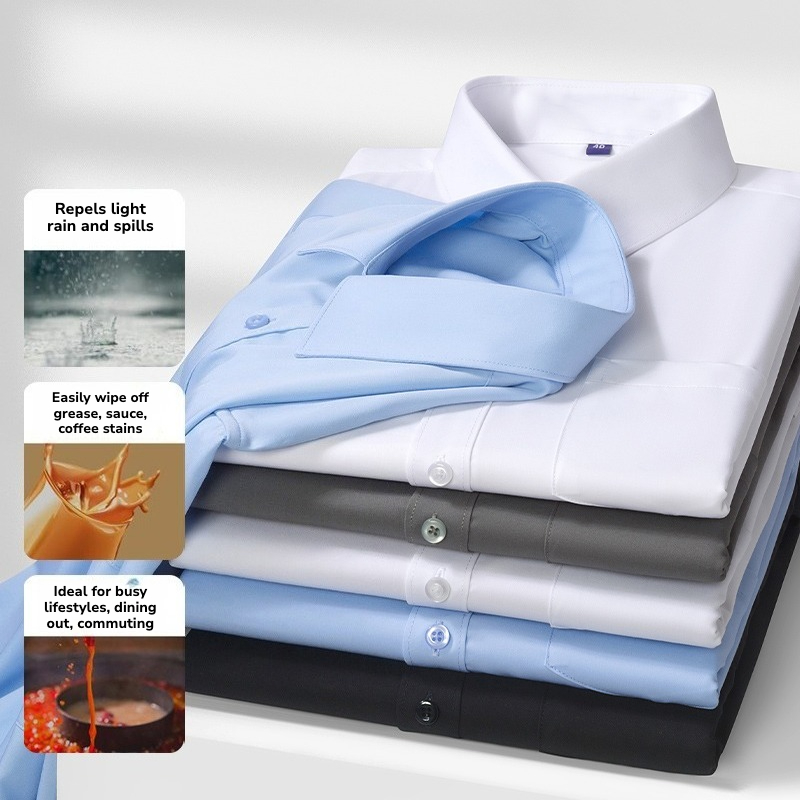 เสื้อเชิ้ตแขนยาวกันน้ำและกันน้ - Office Of Tech บทวิจารณ์และราคา