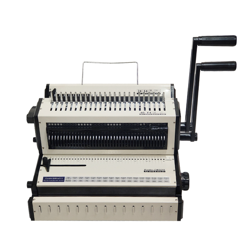 เครื่องเข้าเล่ม 3 in 1 แบบลวดโ - Binding Machine Comb บทวิจารณ์และราคา