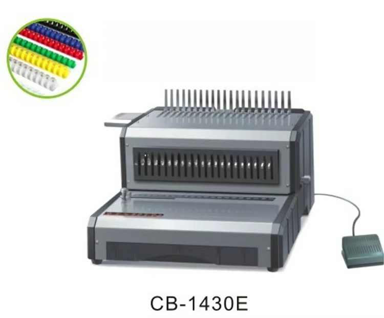 เครื่องเข้าเล่มแบบใช้มือและไฟฟ - Binding Machine Comb บทวิจารณ์และราคา