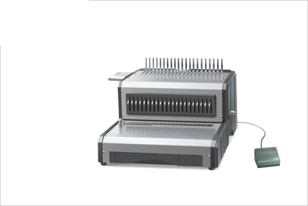 เครื่องเข้าเล่มแบบใช้มือและไฟฟ - Binding Machine Comb บทวิจารณ์และราคา