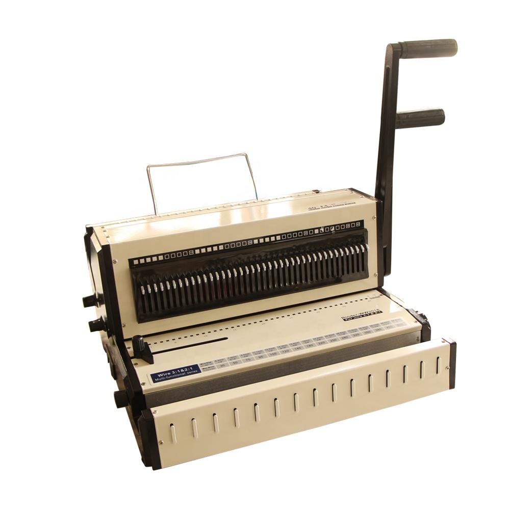 เครื่องเข้าเล่มแบบสันห่วงลวดอเ - Binding Machine Comb บทวิจารณ์และราคา