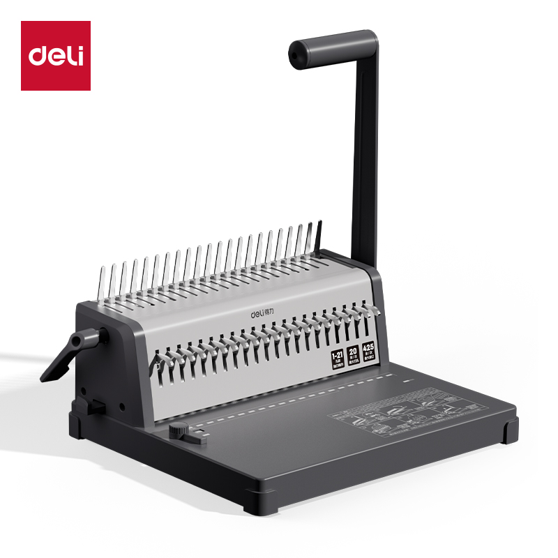 เครื่องเข้าเล่มแบบหวีพลาสติกสำ - Binding Machine Comb บทวิจารณ์และราคา