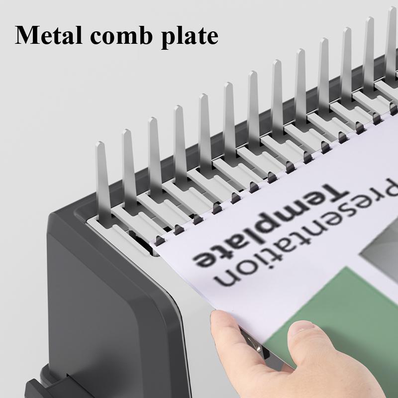เครื่องเข้าเล่มแบบหวีพลาสติกสำ - Binding Machine Comb บทวิจารณ์และราคา