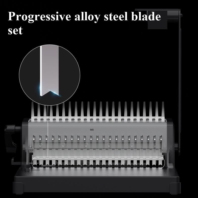 เครื่องเข้าเล่มแบบหวีพลาสติกสำ - Binding Machine Comb บทวิจารณ์และราคา