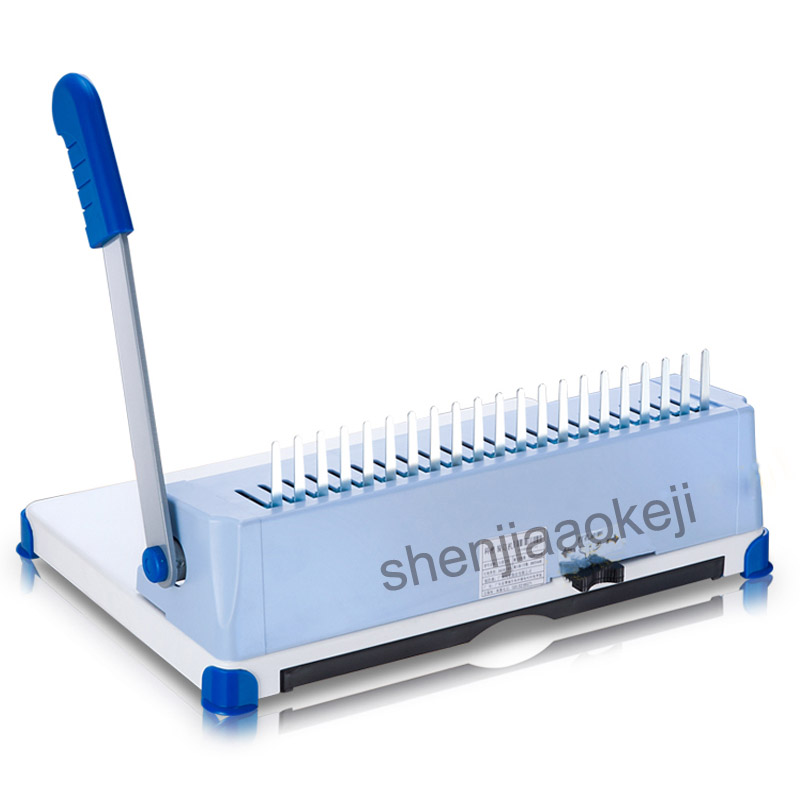 เครื่องเข้าเล่มแบบหวีขนาด A4 ร - Binding Machine Comb บทวิจารณ์และราคา