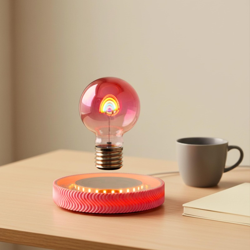 หลอดไฟ LED ลอยได้ไร้สาย โคมไฟต - Office Of Tech บทวิจารณ์และราคา